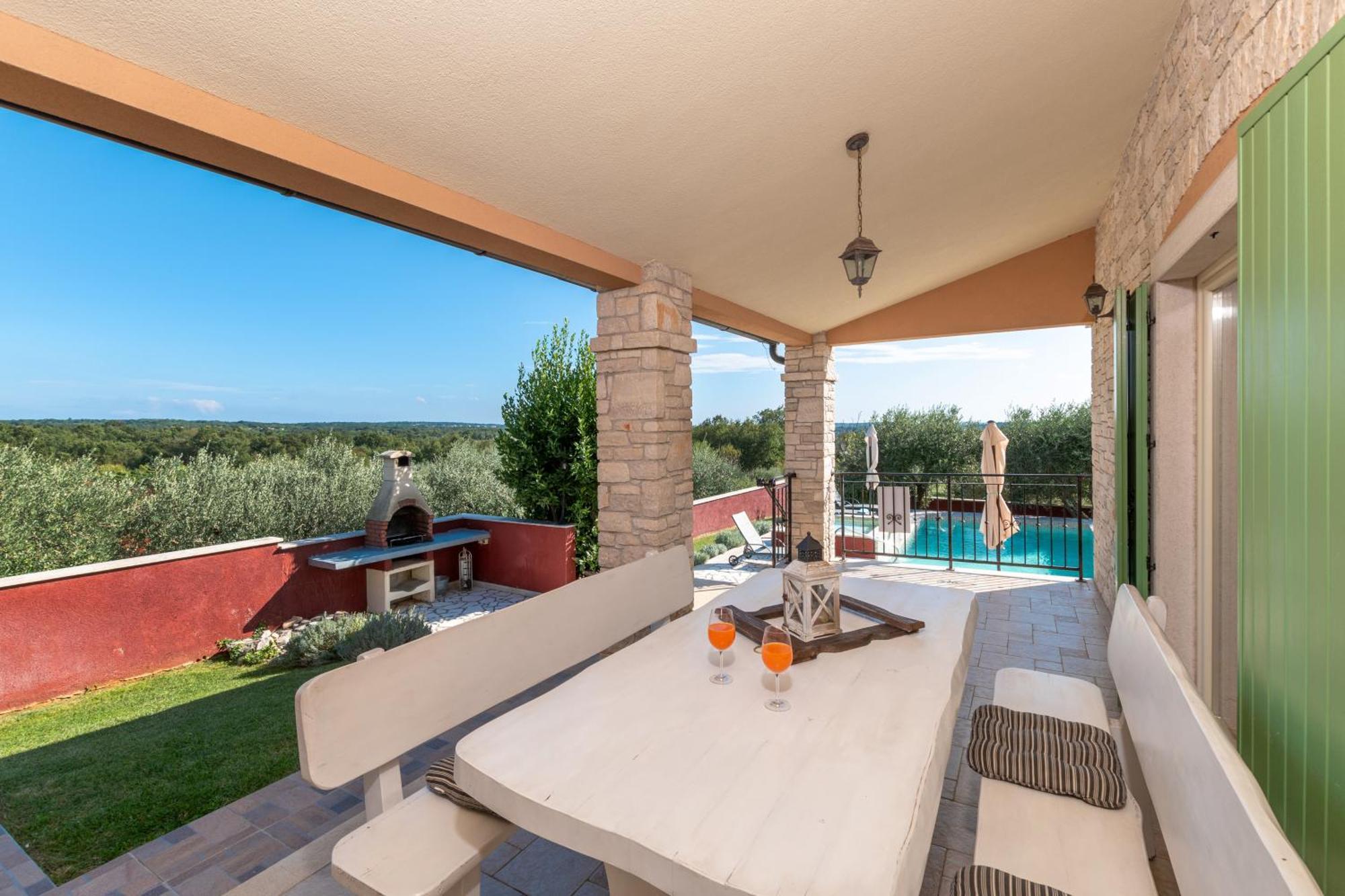 Villa Nona Marija Sveti Lovrec Pazenaticki Ngoại thất bức ảnh